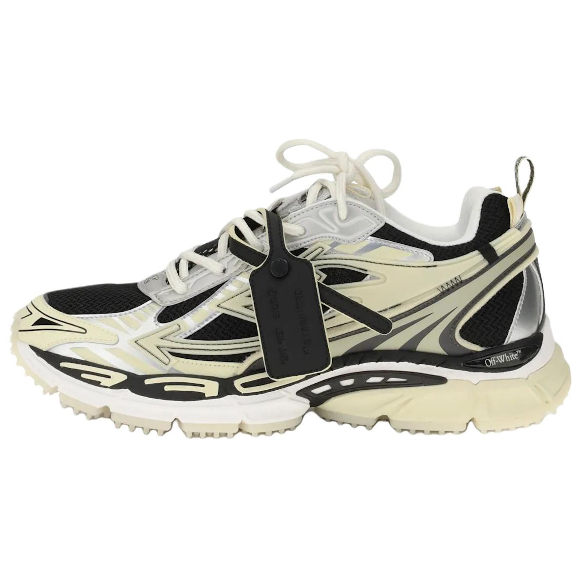 Мужские кроссовки OFF-WHITE Be Right Back (бежевые)