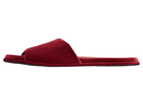 THE ROW Slide Slippers Women's Red