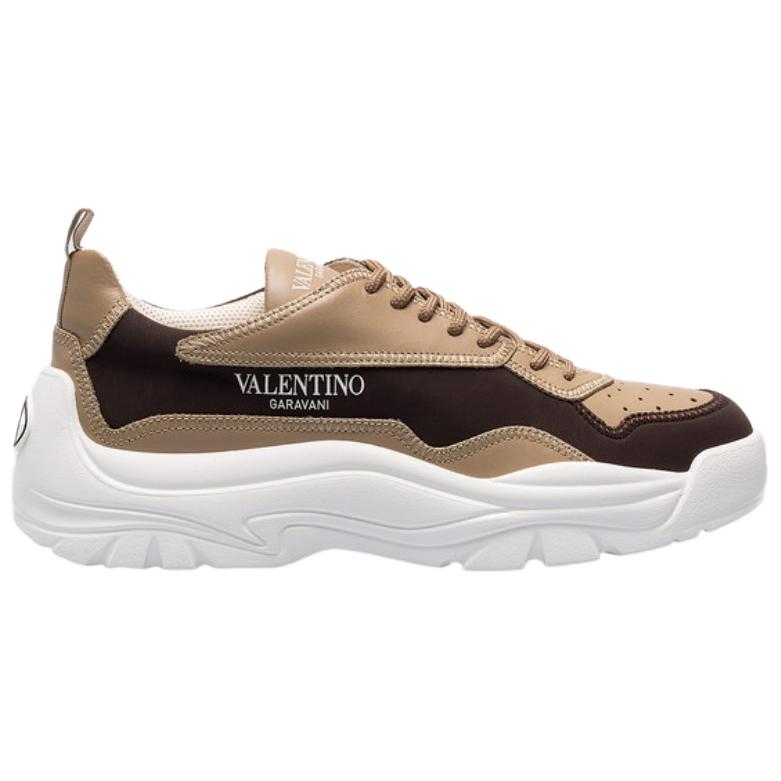Мужские кеды Valentino 3Y2S0B17SFQKF1 (коричневые) — фото 2