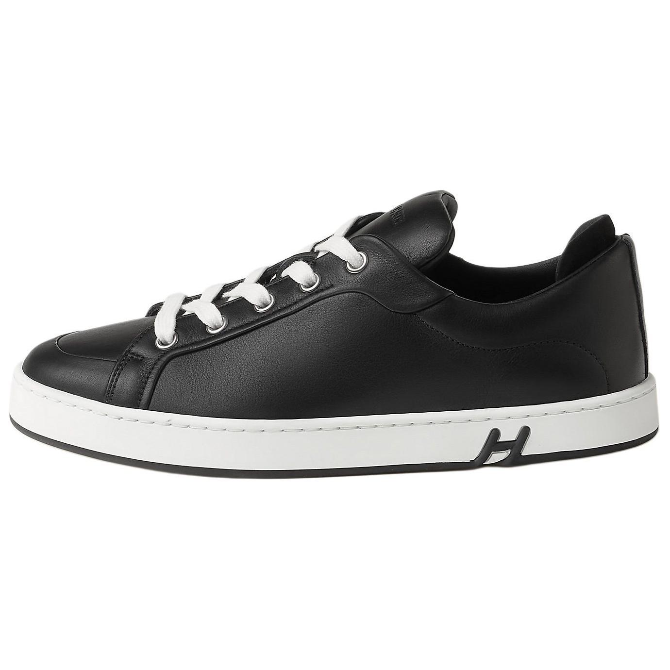 Женские кеды Hermes Kid (черные)
