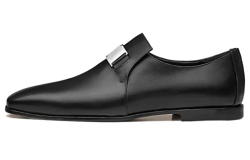 HERMES Dean Casual Shoes Men's Black