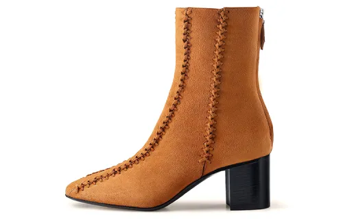 HERMES Dear Ankle Boots Women's Brown