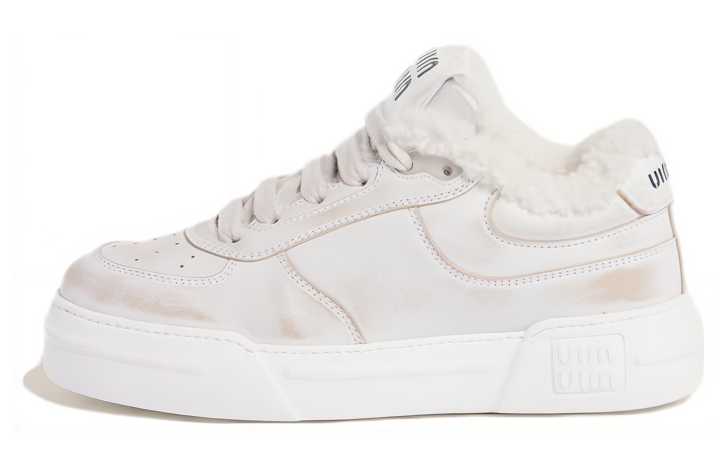 Женские кроссовки MIU MIU (белые)