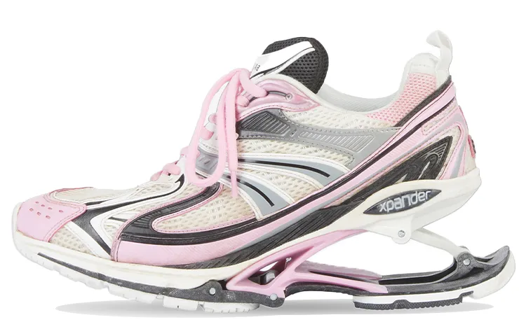 Balenciaga X Pander Mesh Low top Casual Shoes Women's Pink