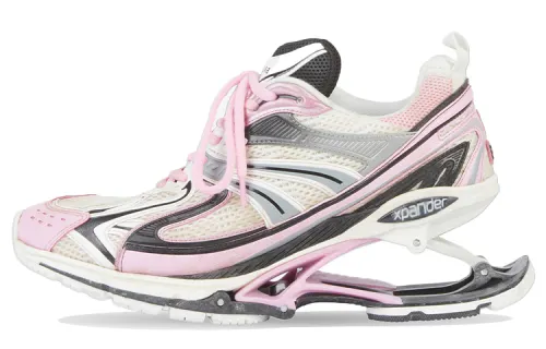 Balenciaga X Pander Sports Shoes Pink/Red Women's