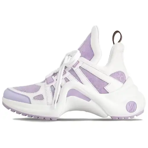 LOUIS VUITTON Archlight 1.0 Low top Casual Shoes Women's Purple