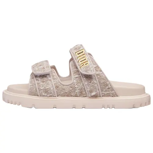 DIOR DiorAct EVA Slip Resistant Slide Slippers Women's Beige