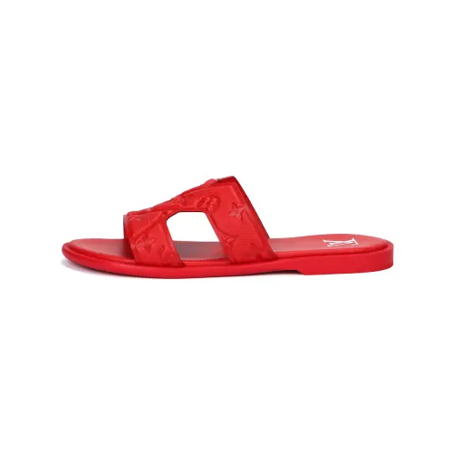 LOUIS VUITTON Oasis Slide Slippers Men's Red