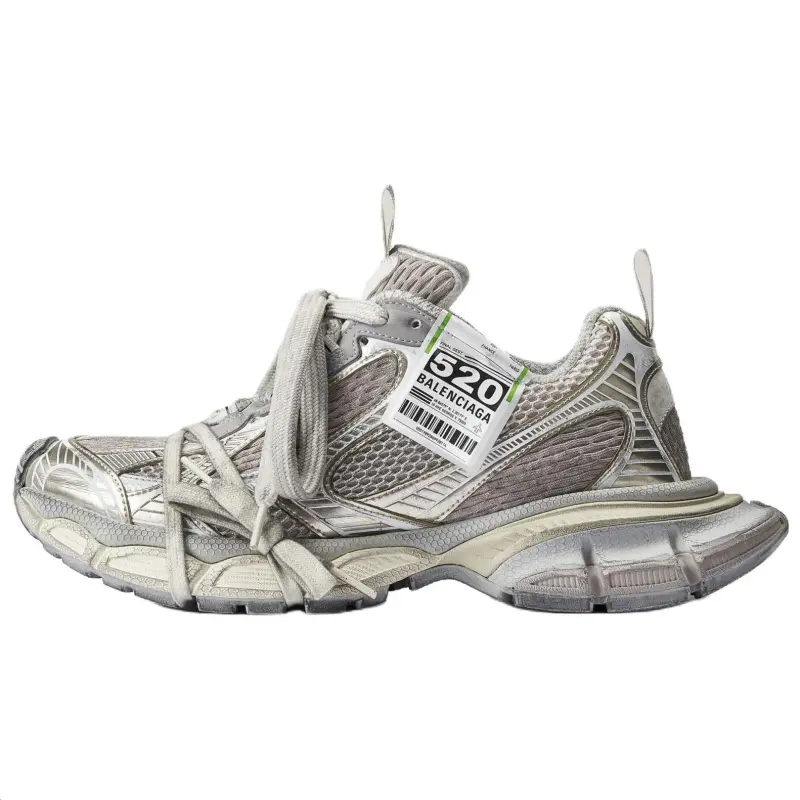 Balenciaga 3XL Low top Chunky Sneakers Women's Eggshell Color