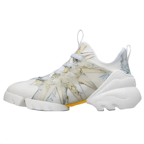 DIOR D Connect Low top Sports Casual Shoes Women's White