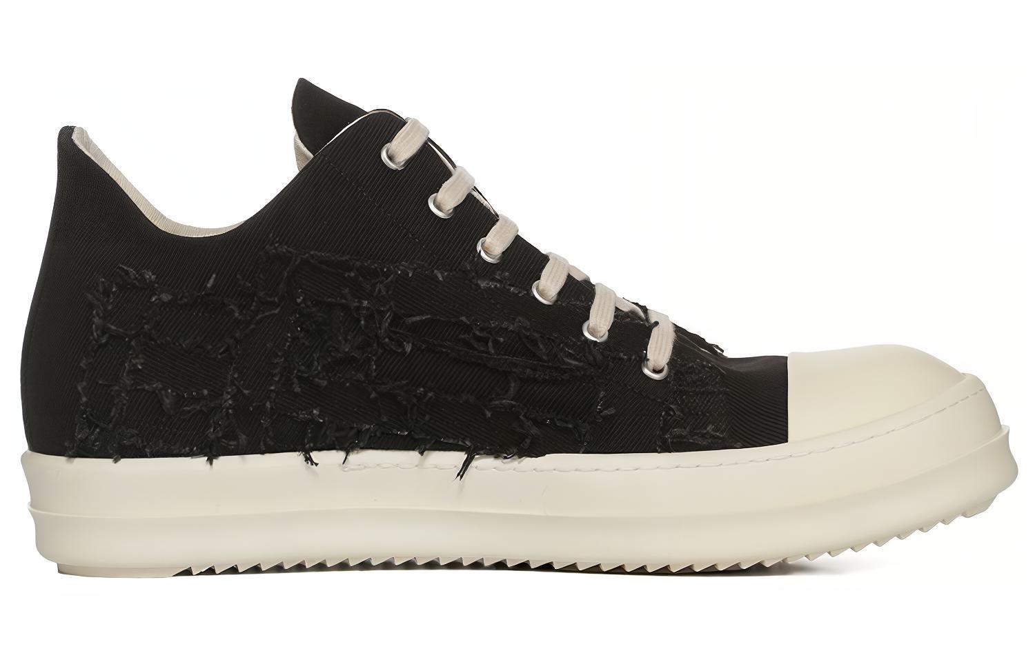 Rick Owens DRKSHDW Stylish Skateboarding Shoes Men's Black