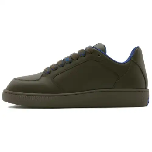 Burberry Stock Low top Skateboard Shoes Men's Green