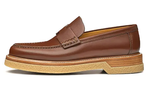 HERMES Dale Casual Shoes Men's Brown