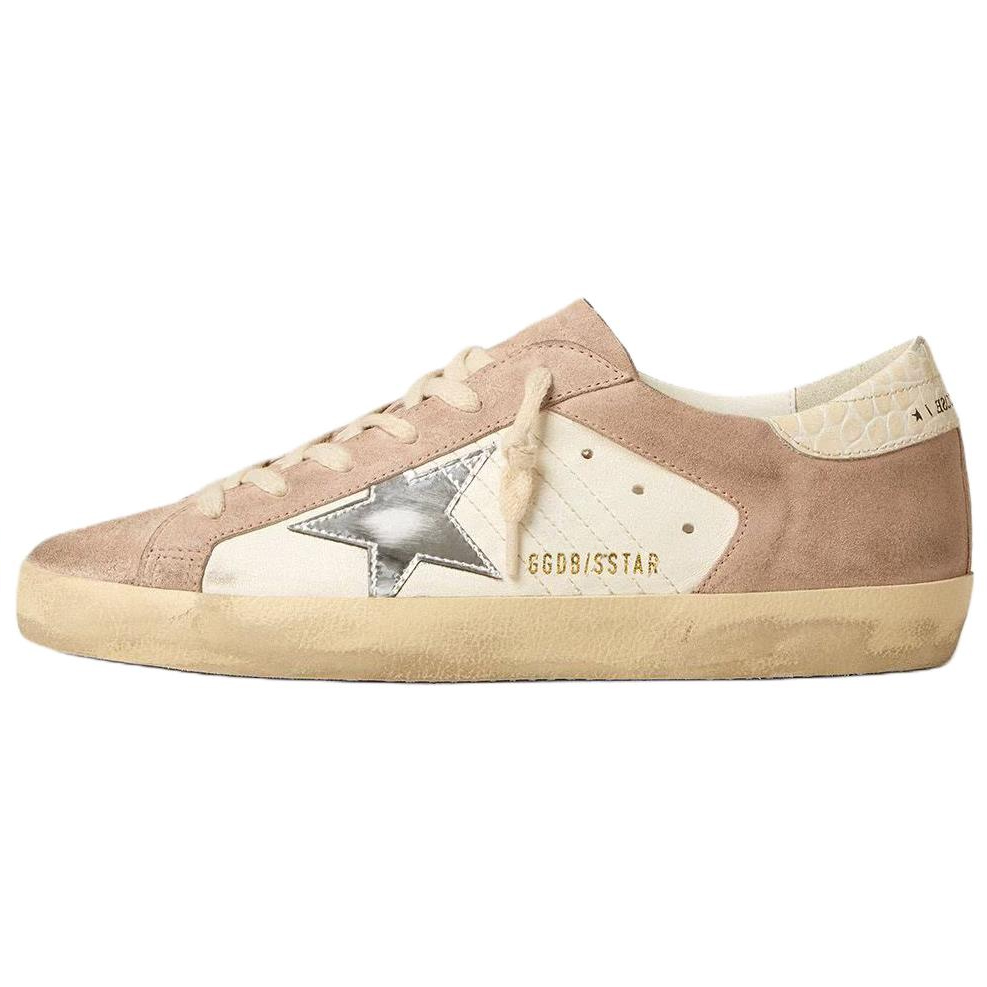 Женские кеды Golden Goose Super-Star (розовый)