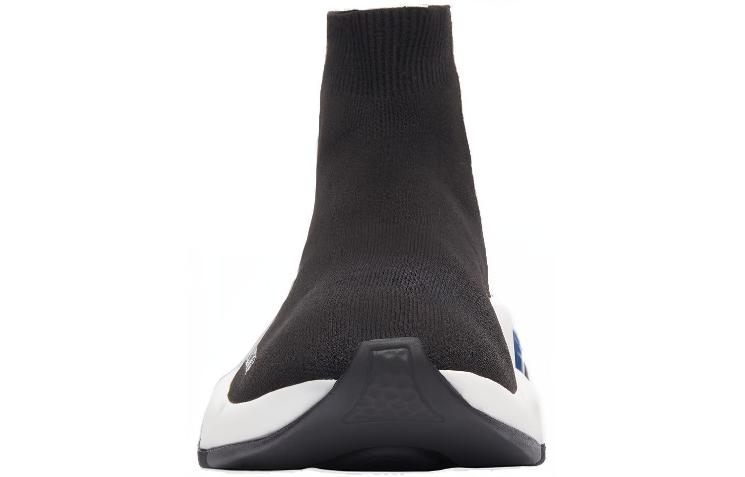 Женские кроссовки Balenciaga Clear Sole (черно-белый) — фото 3