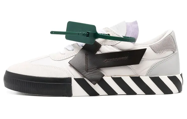 OFF WHITE New Vulcanized Low 'White Black'
