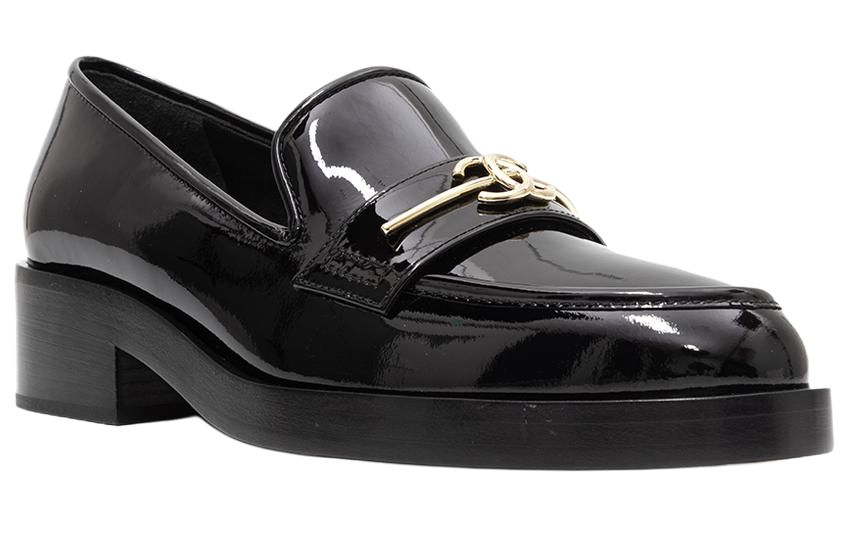 CHANEL Loafers Women's Black