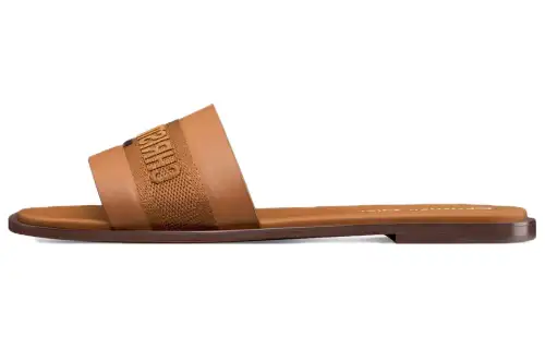DIOR Dway Slide Slippers Women's Camel