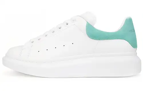 Alexander McQueen Oversized White Teal