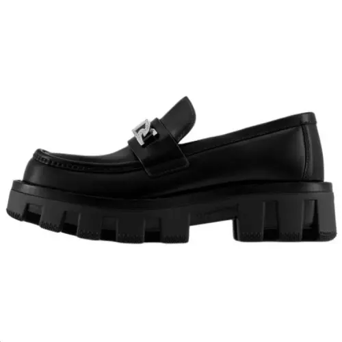 LOUIS VUITTON 2025 Spring Men's Collection Loafers Men's Black