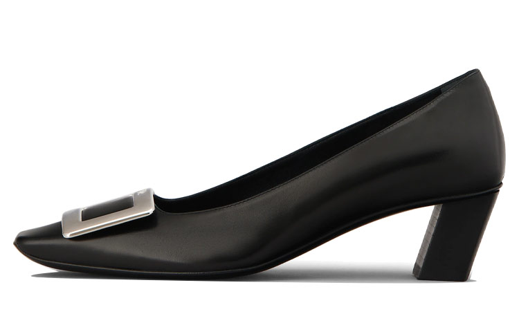 Roger Vivier Belle Vivier Buckle Square Toe Pumps