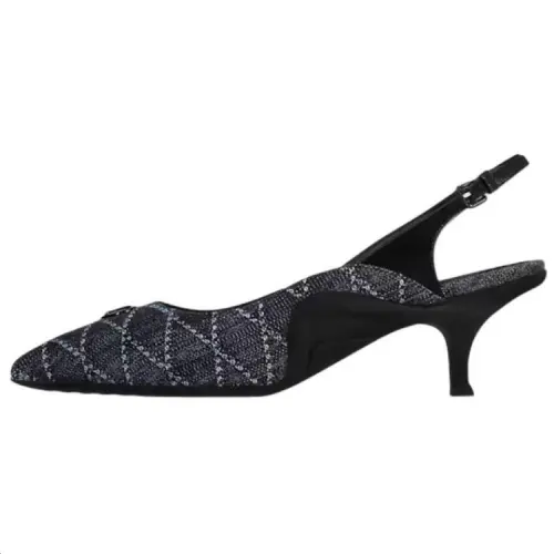 LOUIS VUITTON Archlight Slim Heel High Heels 5.5cm Women's Blue White