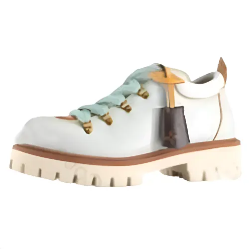 LOUIS VUITTON Nigo Collaboration FW25 Remi Casual Shoes Men's Mint Green