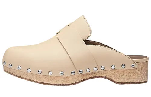 HERMES Calya Closed Toe Slippers Women's