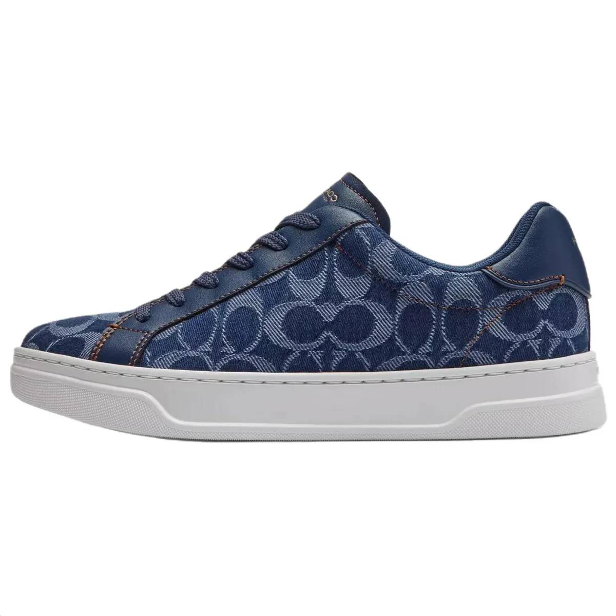 COACH Highline Low top Skateboard Shoes Women's Dark Blue