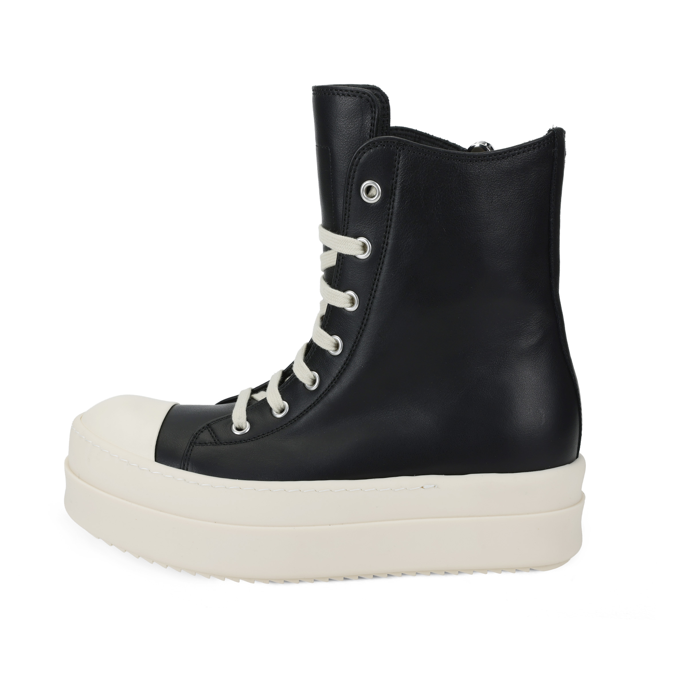 RICK OWENS Luxor Runway Mega Bumper Ramones Black Milk FW23