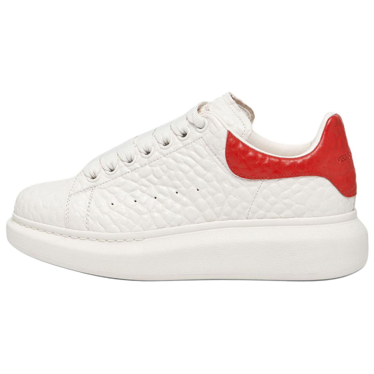 Мужские кроссовки Alexander McQueen Oversized Dumbo (микро-белые)