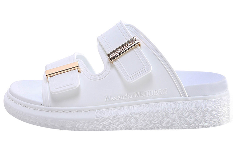 Женские сабо Alexander Alexander McQueen Hybrid (белые)
