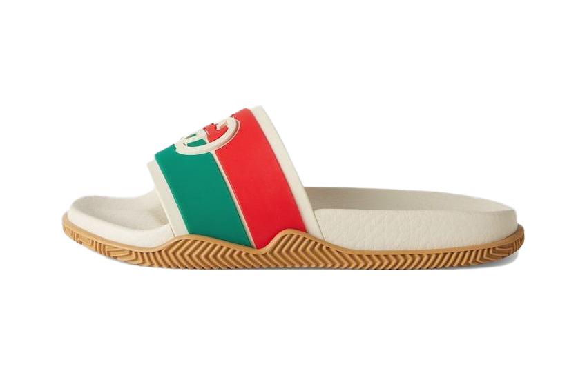 Шлепанцы Gucci Interlocking (разноцветные)