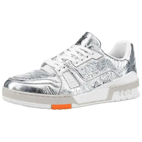 LOUIS VUITTON Trainer Sneakers 'Silver'