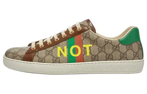 Gucci Wmns Ace 'Fake/Not Print' Women's