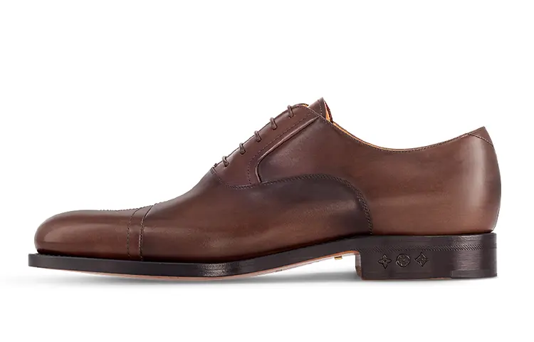 LOUIS VUITTON Varenne Dress Shoes Men's Brown