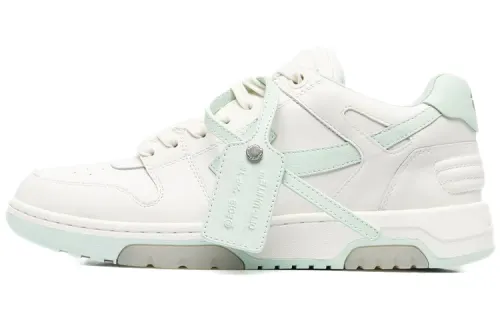OFF WHITE Out Of Office Low Top Sneakers Mint Green