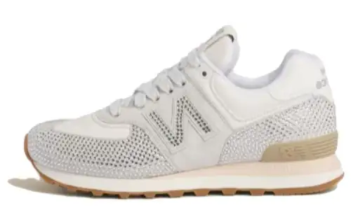 New Balance x MIU MIU NB 574 Low top Casual Shoes Women's White