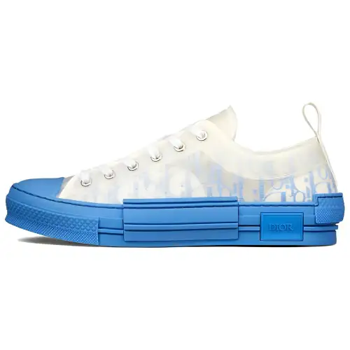 DIOR B23 Low Top Gradient Blue