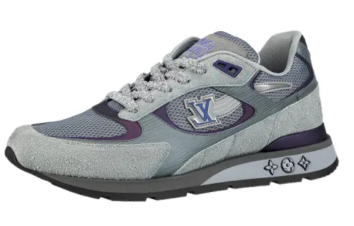 LOUIS VUITTON Run Away Sneakers 'Grey Purple'