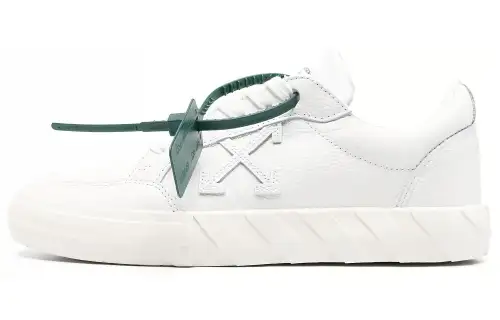 OFF WHITE Vulcanized Low top Stylish Skateboarding Shoes Women's White