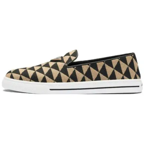 PRADA Casual Shoes Women's Beige Black