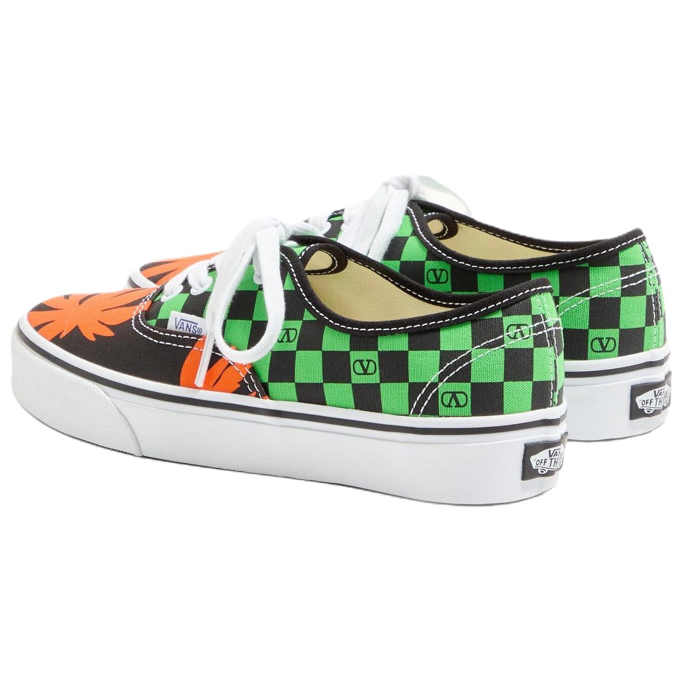 Женские кеды Valentino × Vans (оранжевые) — фото 4