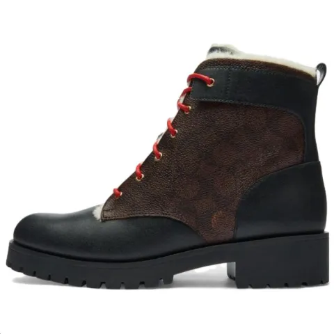 COACH Lorraine Ankle Boots 6.5cm Women's Black