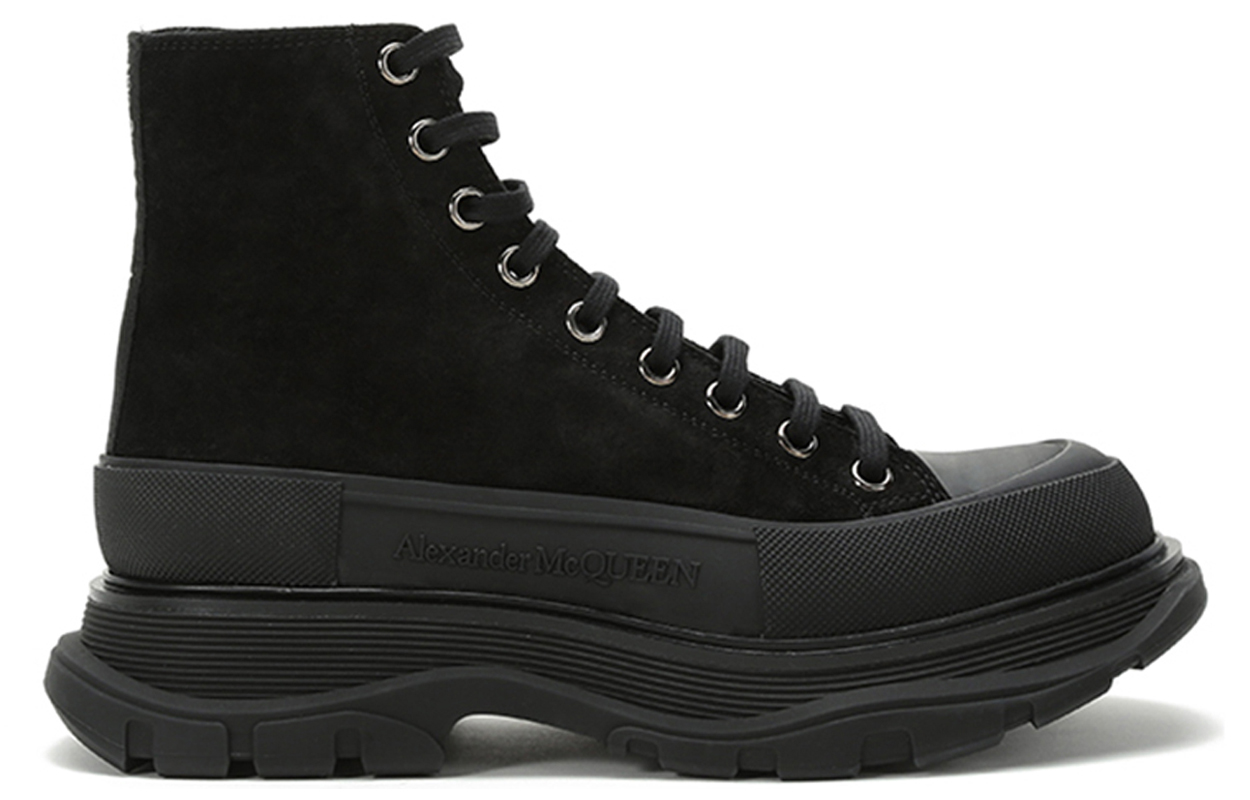 Мужские ботинки Alexander McQueen Tread Slick (черный) — фото 2