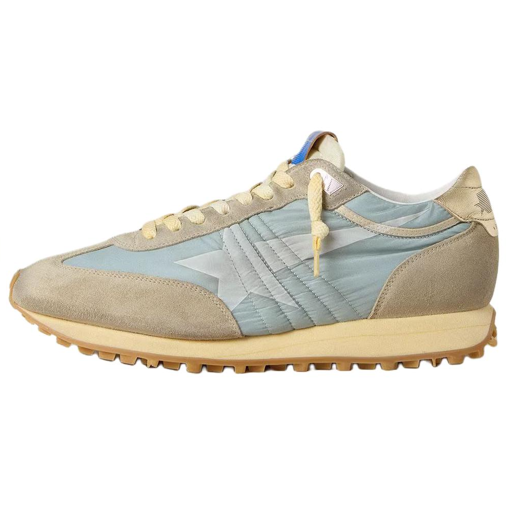 Женские кроссовки Golden Goose Marathon (сине-серые)