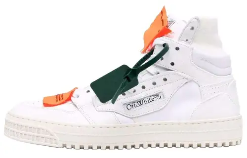 OFF WHITE 3.0 Off Court Leather 'White Orange Black'