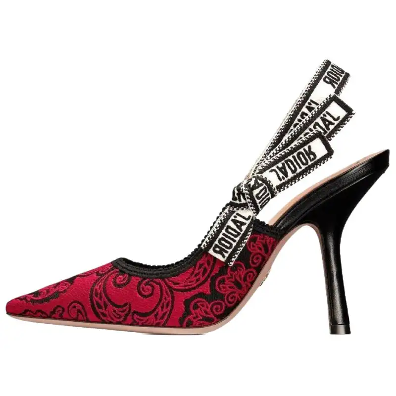 DIOR J'Adior Slim Heel High Heels Women's Red