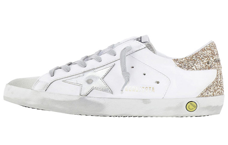 Женские кеды Golden Goose Super-Star (белые)