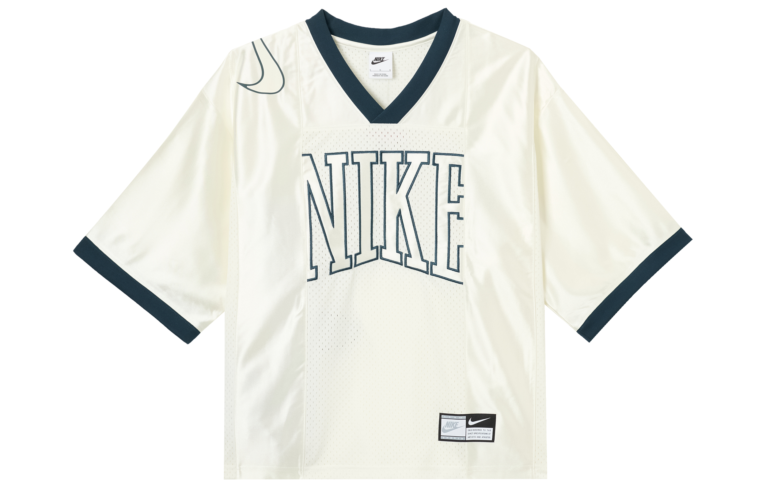 Женская футболка Nike Sportswear (кремовая)